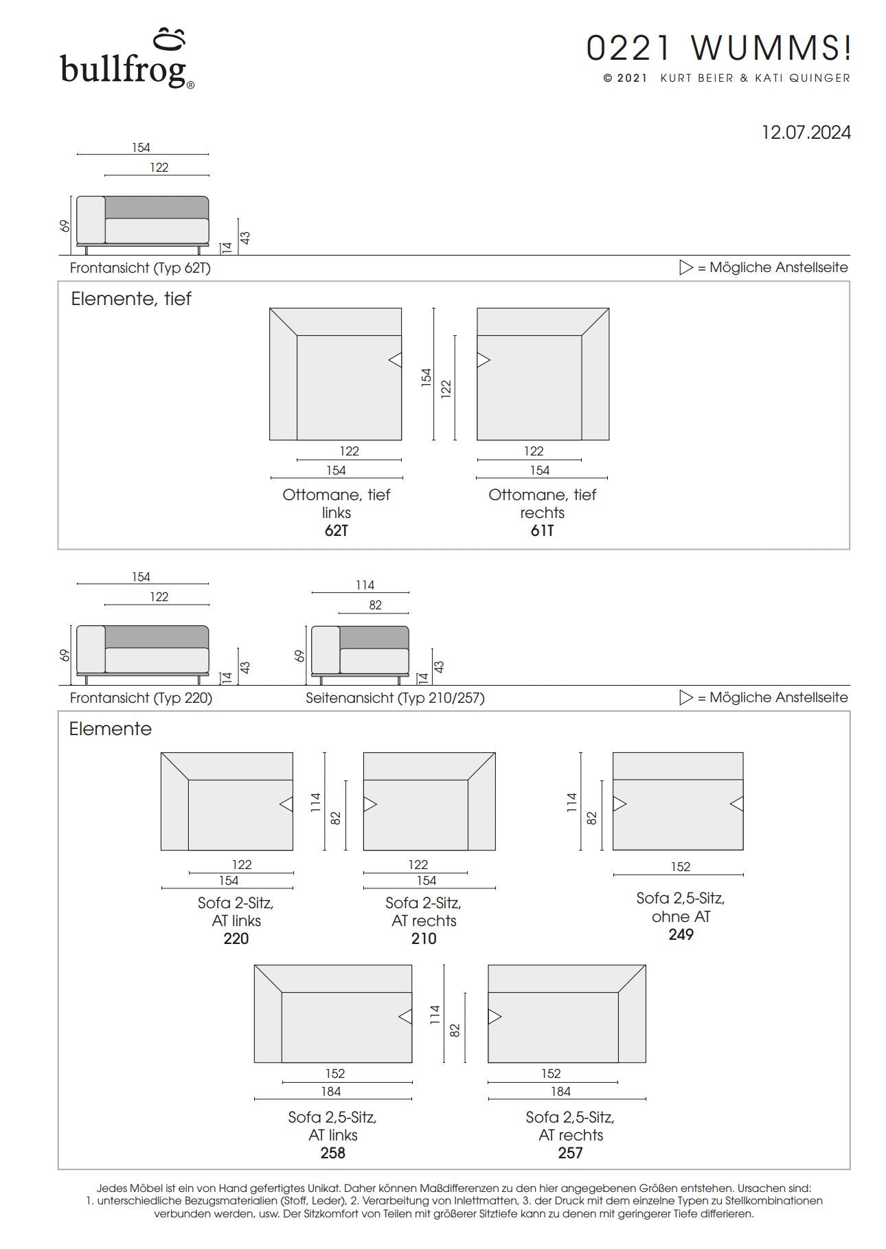 Bullfrog Wumms 0221 Sofa – Ansicht 7