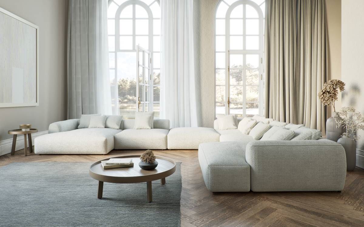 Fläz Modul Sofa Body von Primavera – Ansicht 3