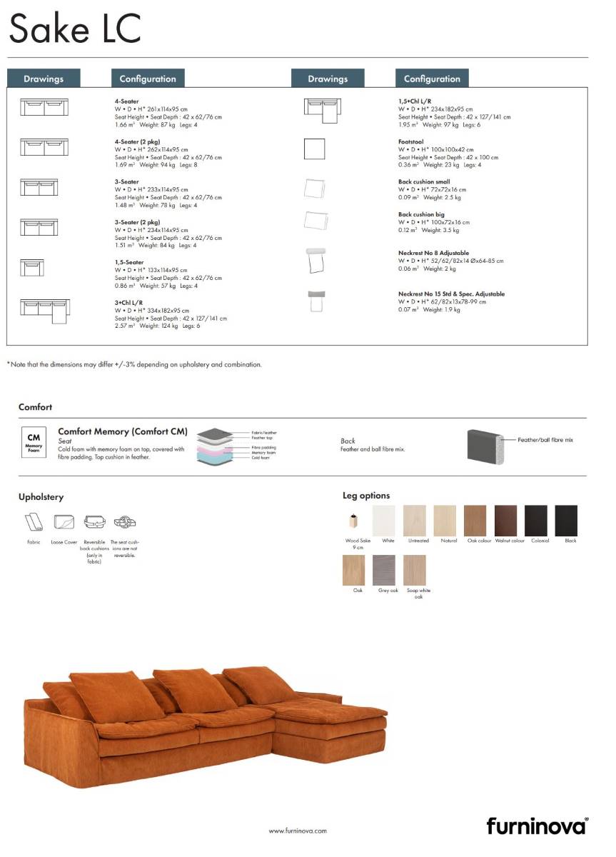 Furninova Sake Big Soft Sofa – Ansicht 8