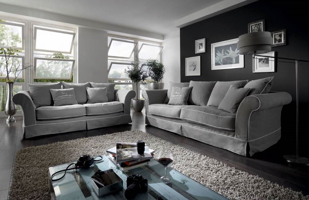 Hussensofa im Landhausstil Kore von Primavera – Ansicht 3