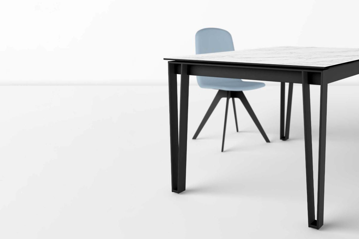 Keramik Küchentisch mit Auszug Osaka von Cancio