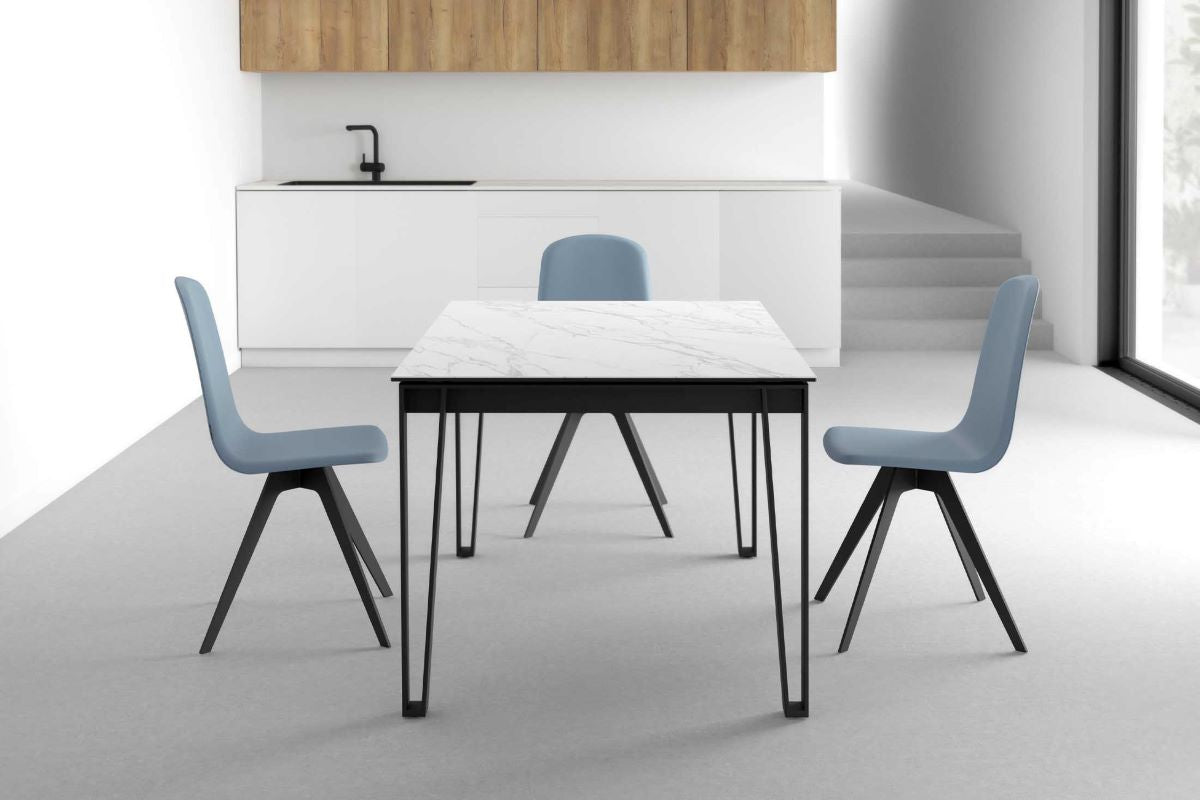 Keramik Küchentisch mit Auszug Osaka von Cancio – Ansicht 3