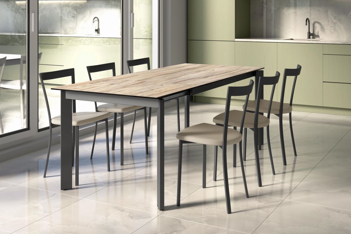 Küchentisch klein ausziehbar Poker von Cancio – Ansicht 4