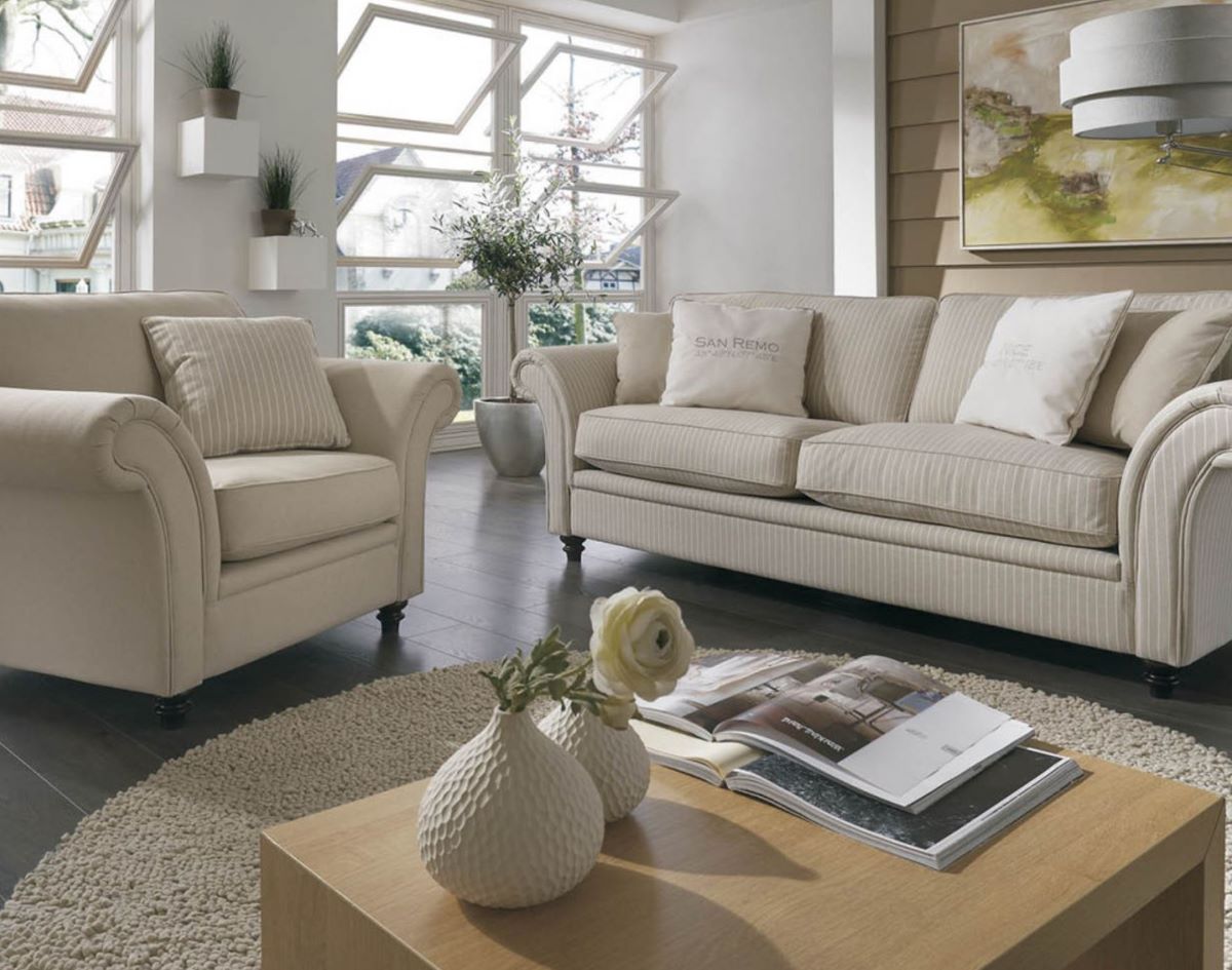 Cottagecore Sofa San Remo von Primavera – Ansicht 2