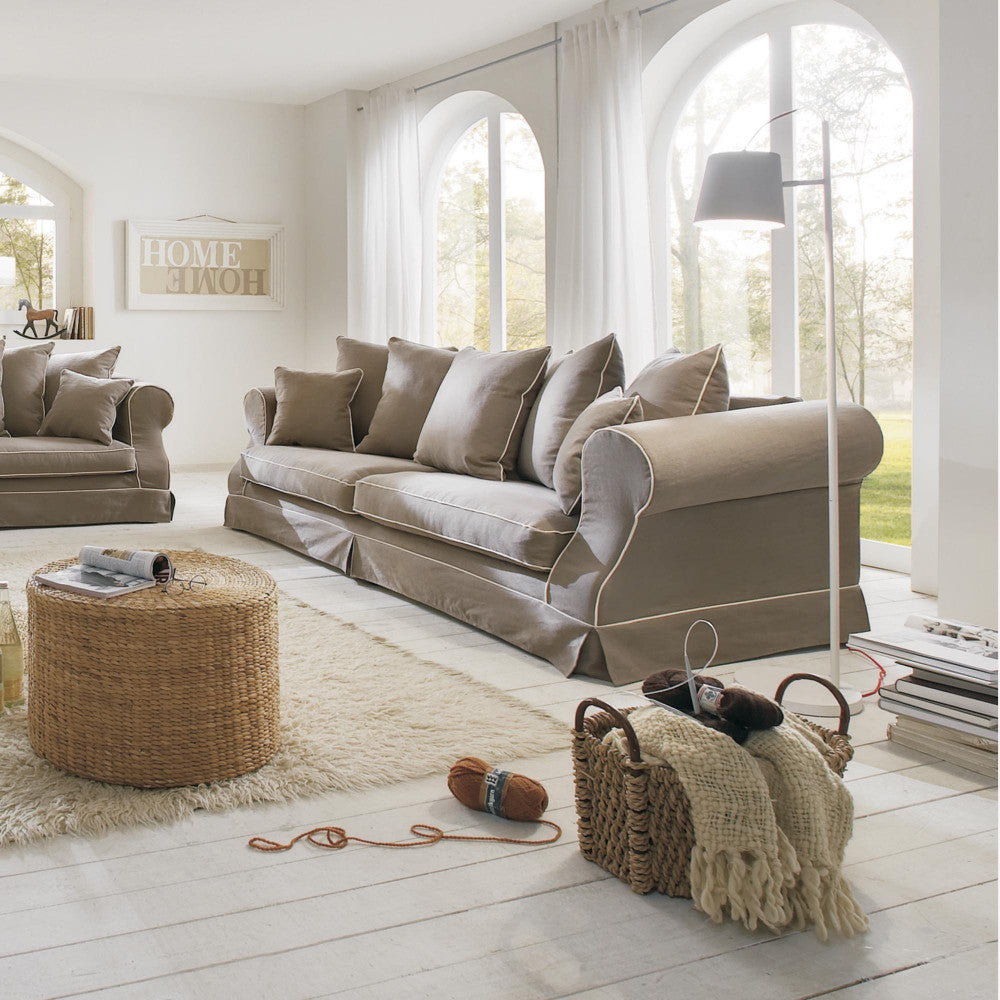 Landhaussofa mit Husse Elena von Primavera – Ansicht 2