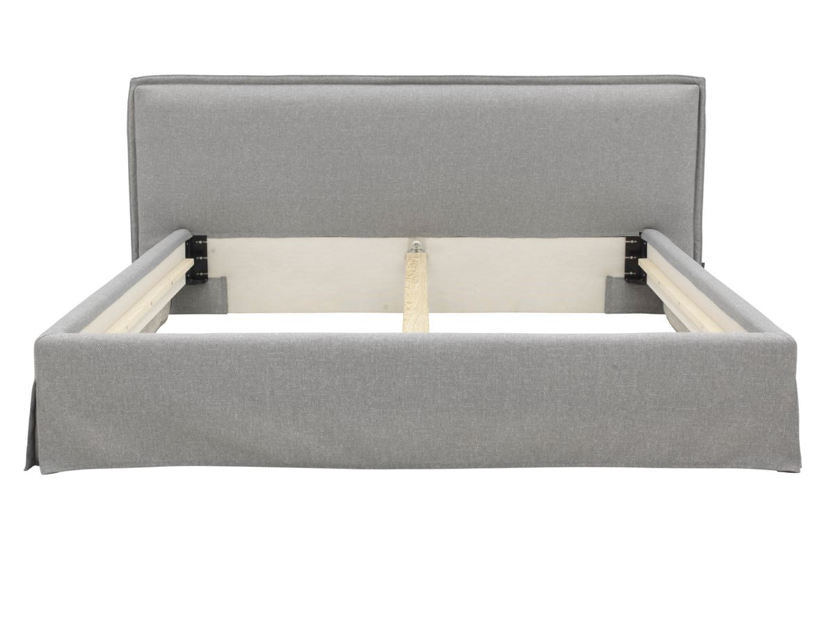 Landhausstil Bett mit Husse Norfolk von Furninova