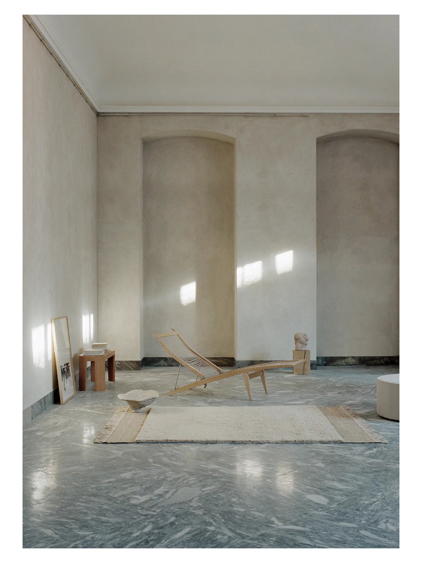 Linie Design Ethos View Teppich in Beige