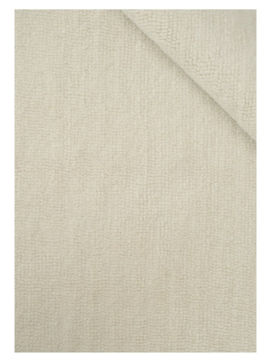 Linie Design Hushed Frame Teppich in Weiß
