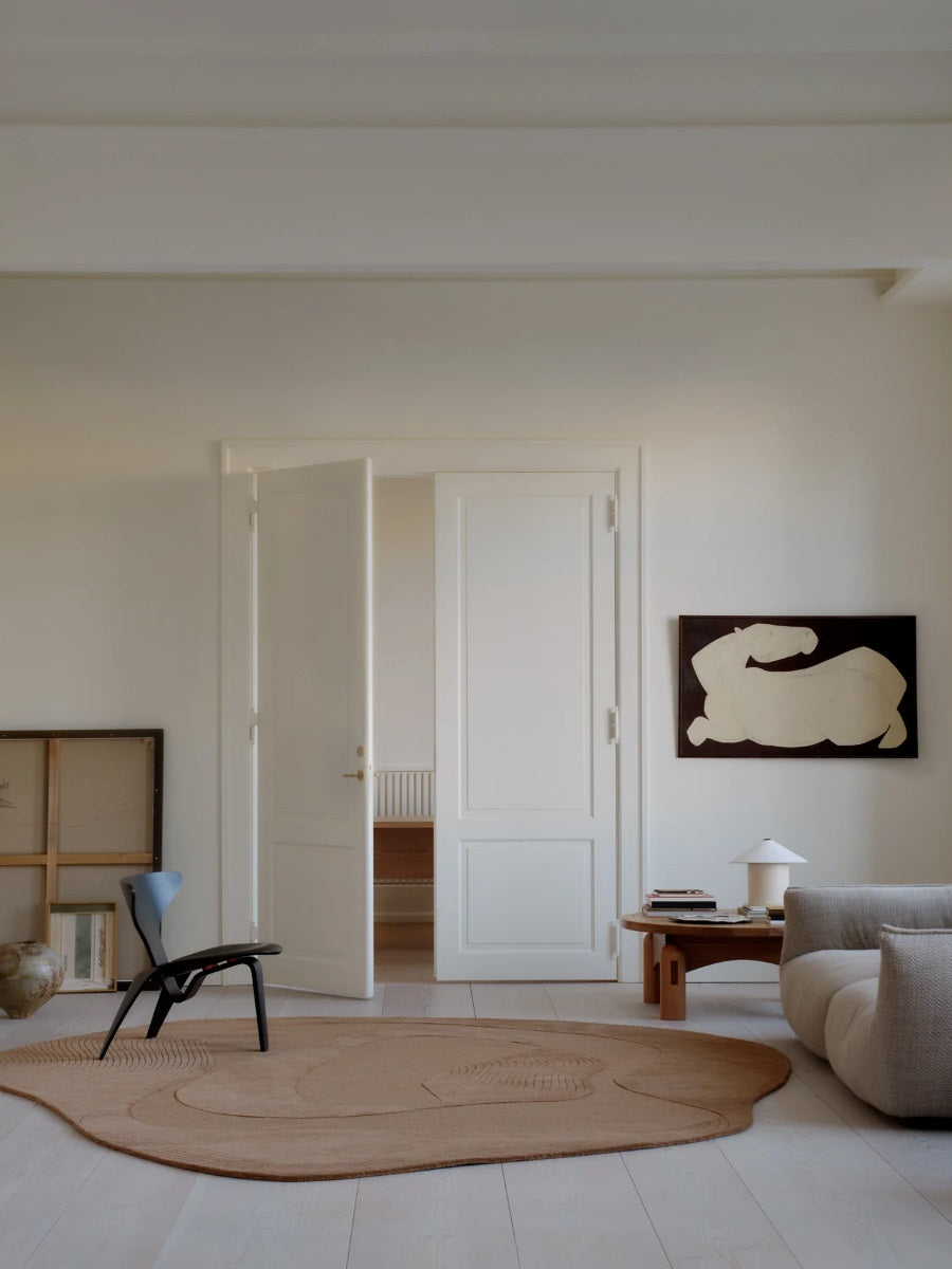 Linie Design Kindle Poetry Teppich in Amber