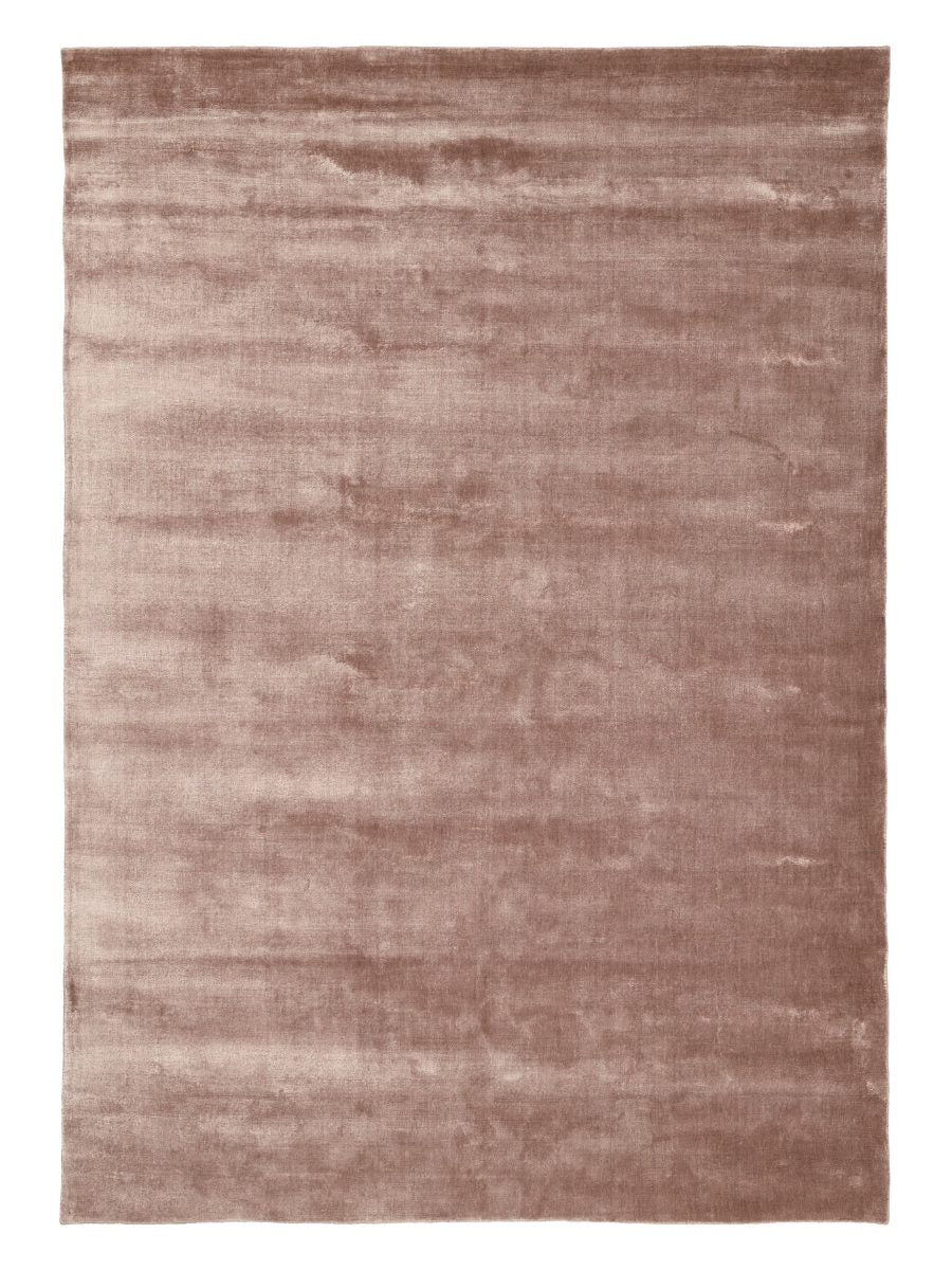 Linie Design Lucens Viskose Teppich in Rose