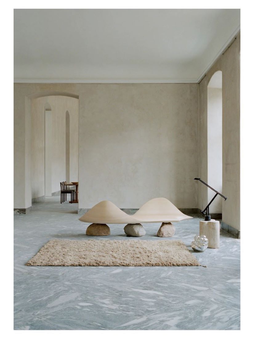 Linie Design Luminary Sun Hochflor Teppich