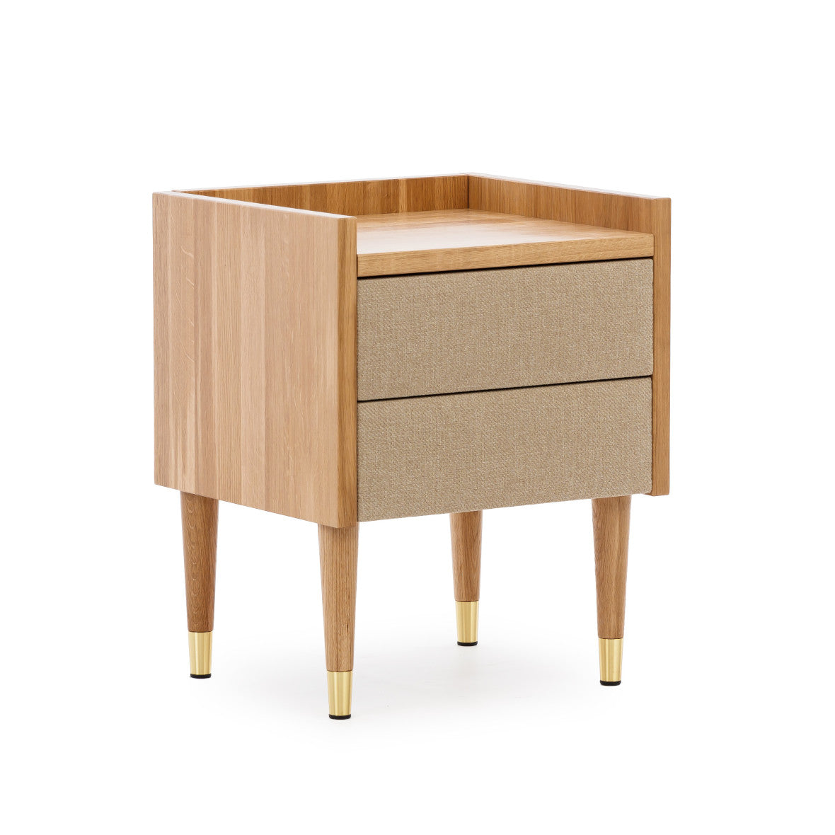 Gepolsterte Nachttische im 2er Set