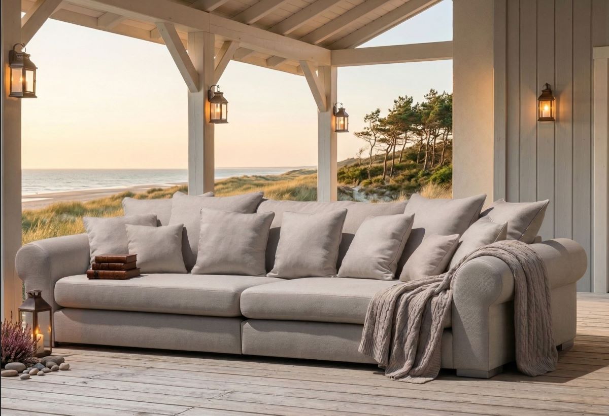 Outdoor Landhaus Lounge Sofa Gand von Primavera