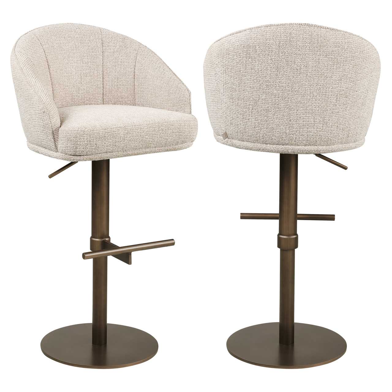 Richmond Interiors Barstuhl höhenverstellbar Beverly