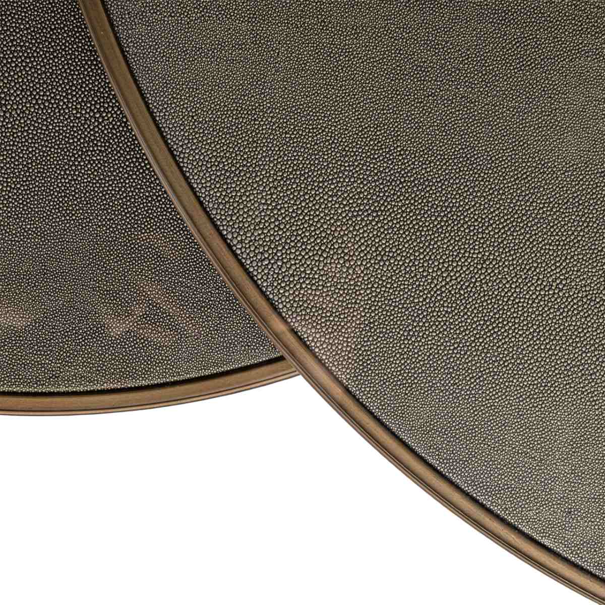 Richmond Interiors Couchtisch Set Bloomville Brass