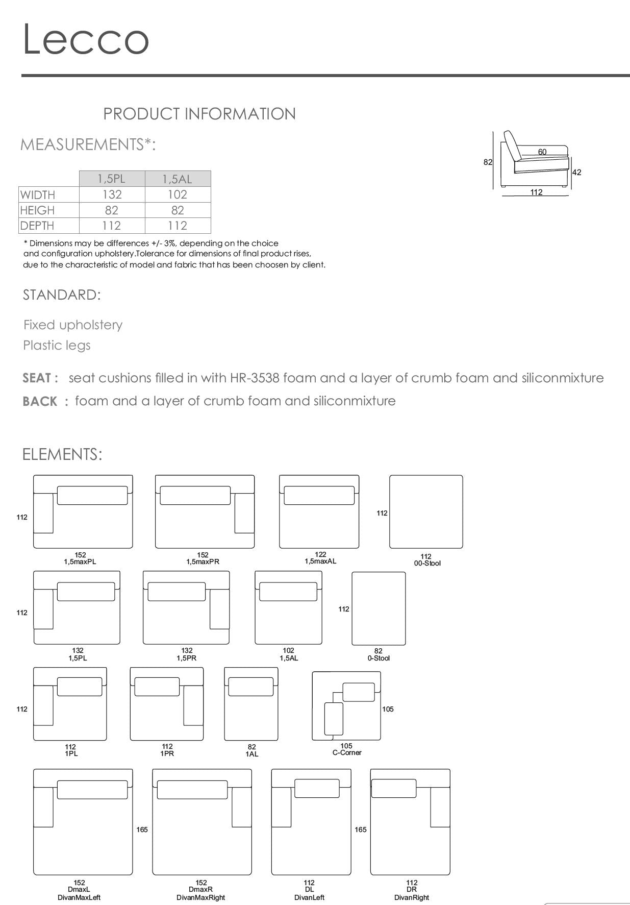 Soft Sofa Lecco von Primavera – Ansicht 6