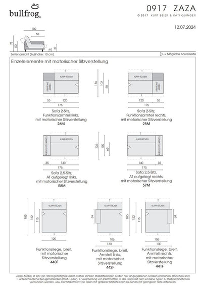 Bullfrog Zaza 0917 Sofa – Ansicht 7