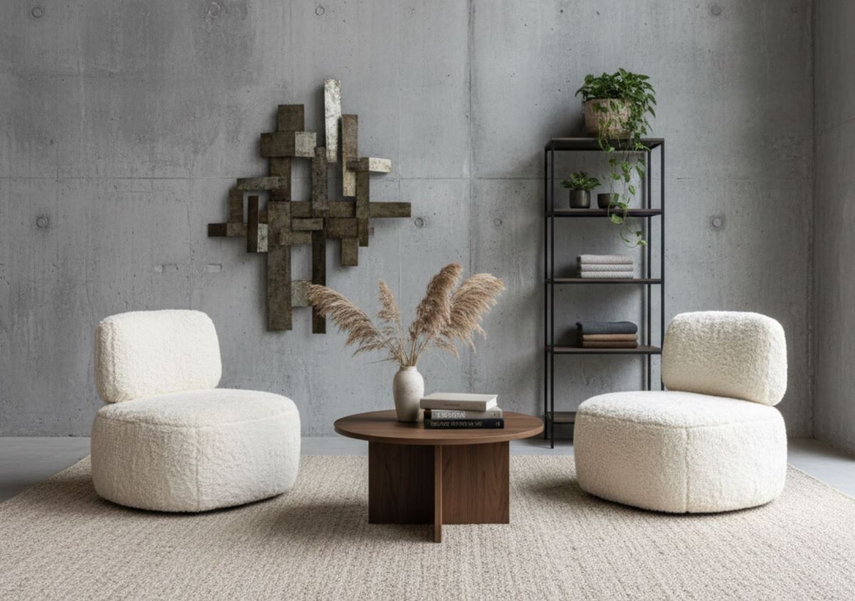 Fell Drehsessel Soprano von Primavera – Ansicht 3