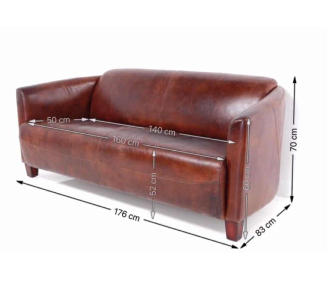 Kare Cigar Clubsessel & Sofa