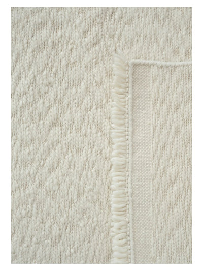 Linie Design Blonde Maze Teppich in Weiß
