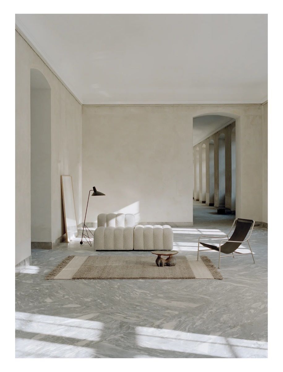 Linie Design Humble Act Teppich in Stone
