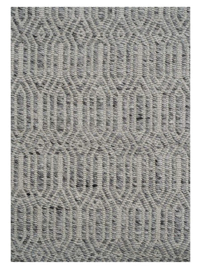 Linie Design Justin Teppich in Grau