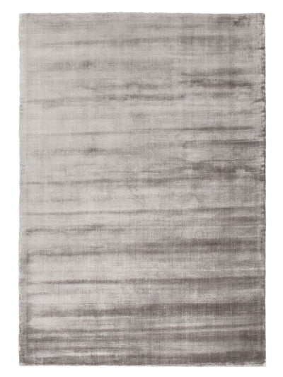 Linie Design Lucens Viskose Teppich in Grau