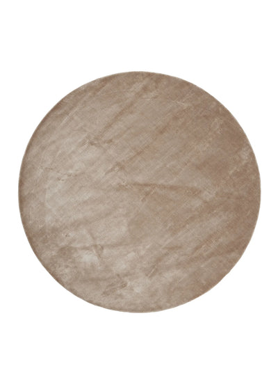 Linie Design Lucens Viskose Teppich in Natur