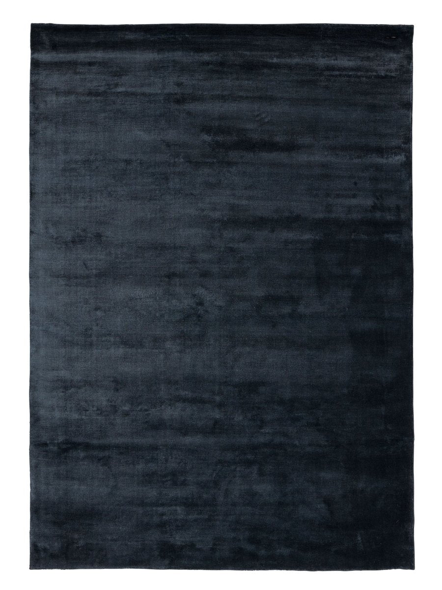 Linie Design Lucens Viskose Teppich in Navy