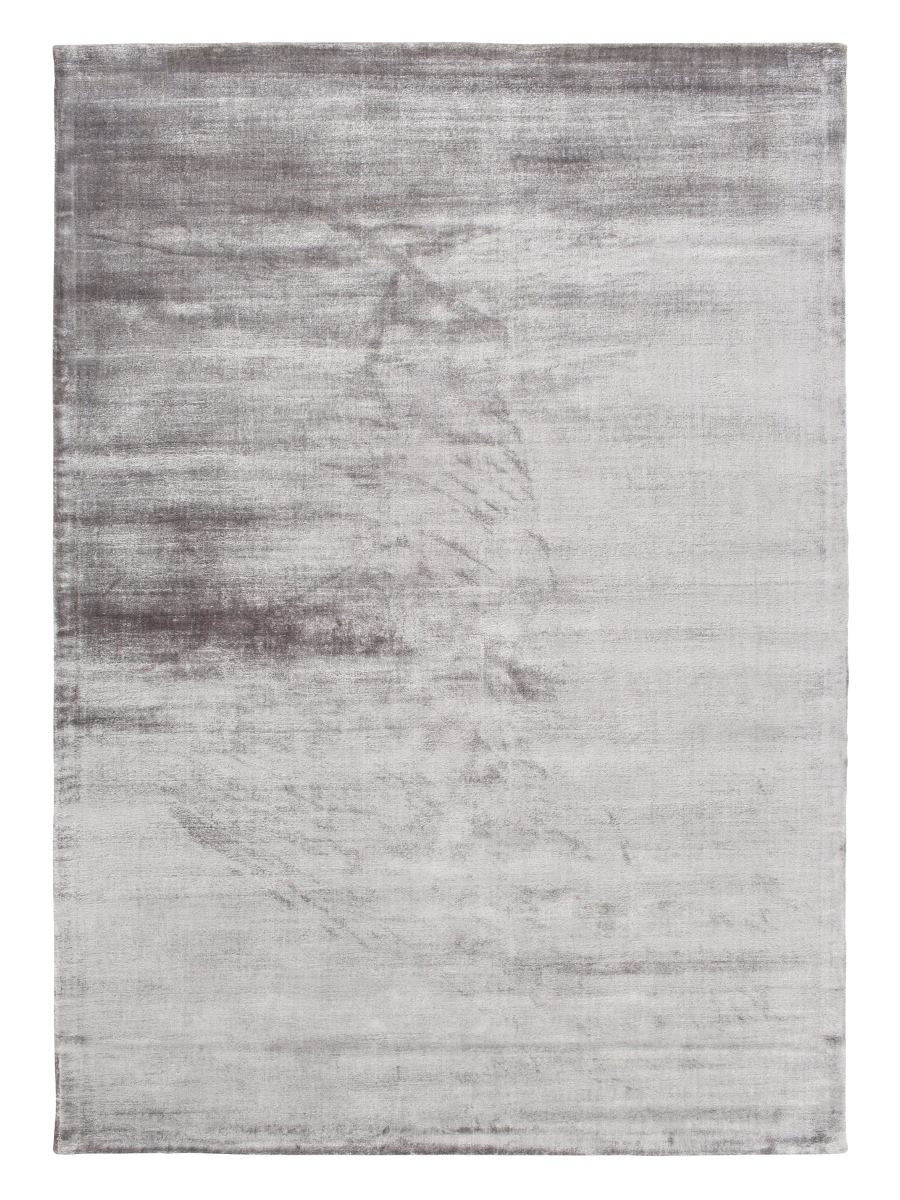 Linie Design Lucens Viskose Teppich in Silber