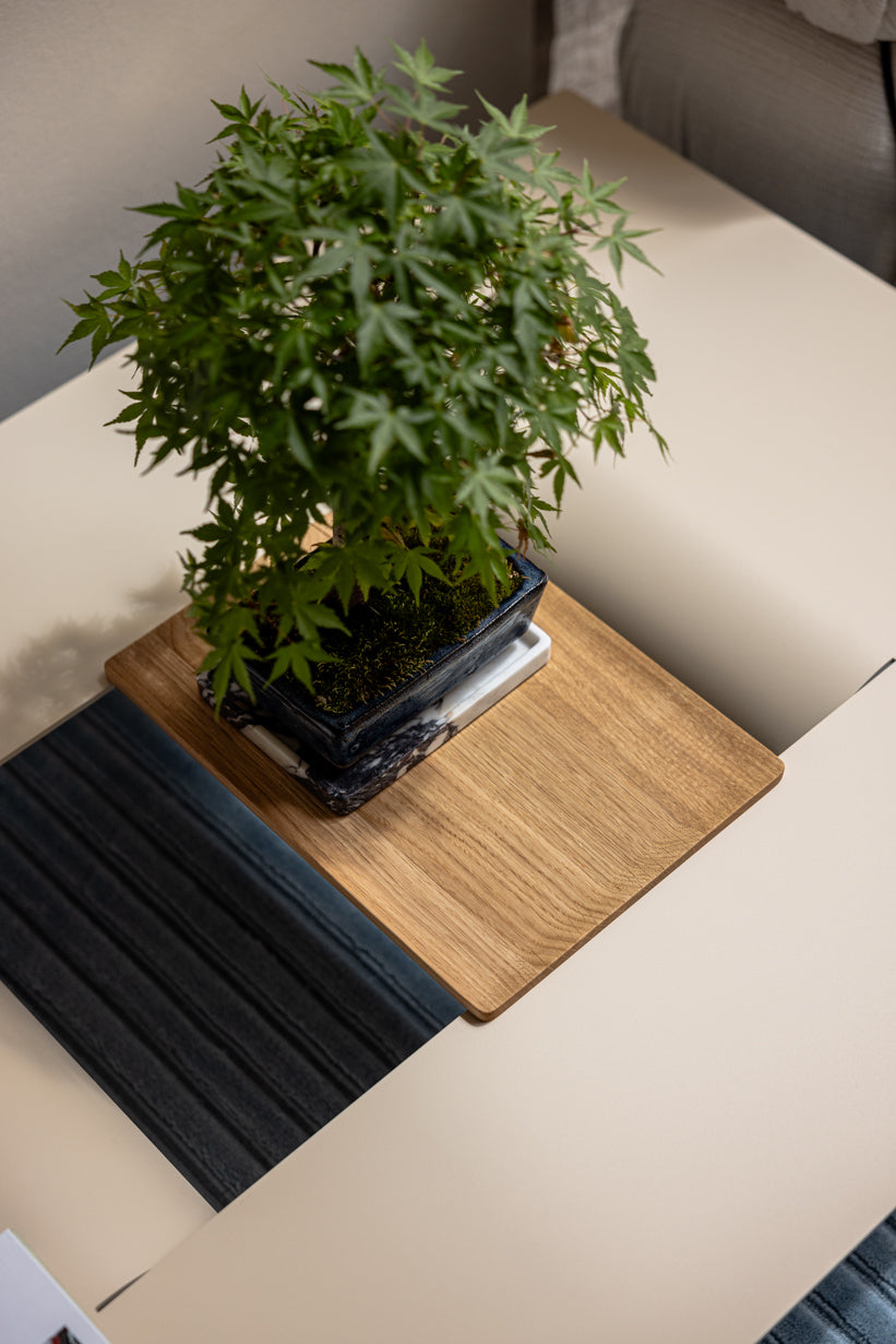 Metallbude Couchtisch Cut