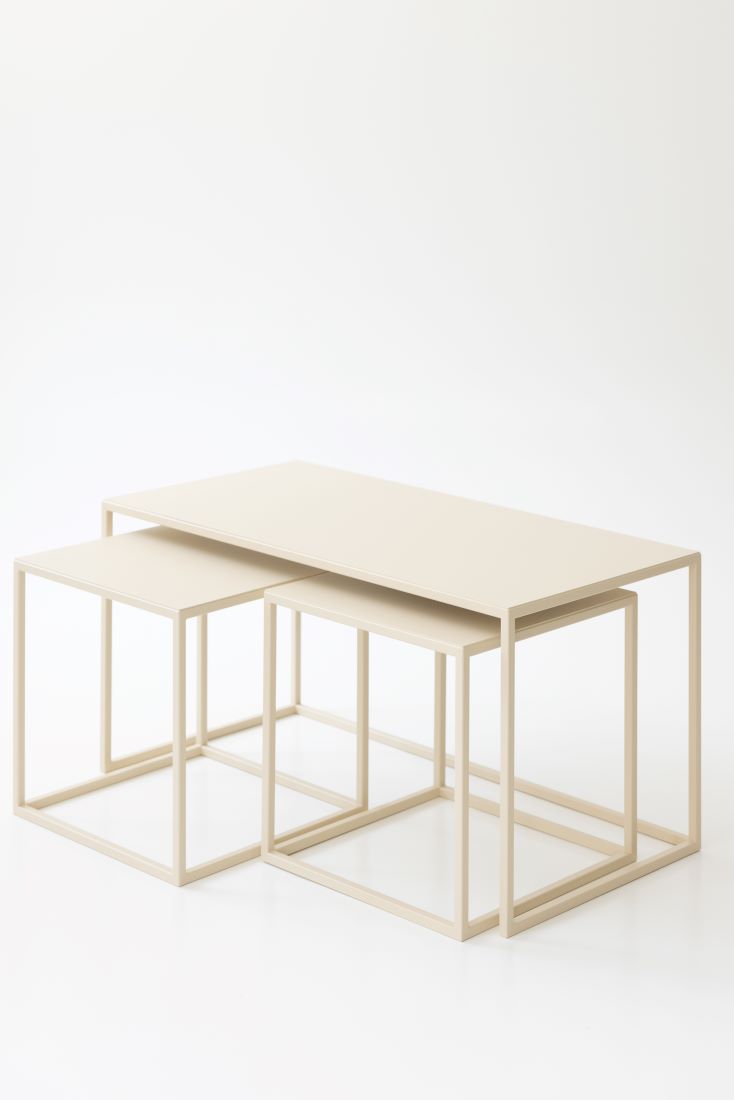 Metallbude Couchtisch Tre Semnia X
