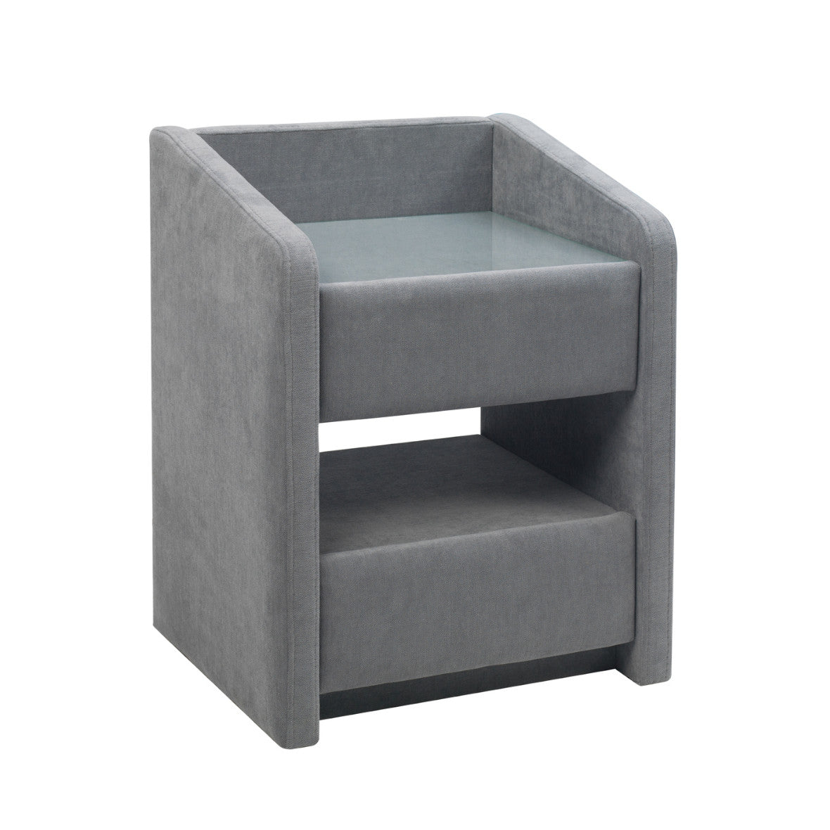 Gepolsterte Nachttische im 2er Set