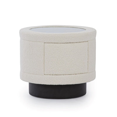 Design Polsterbett Nello mit organischem Kopfteil
