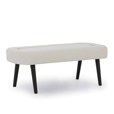 Design Polsterbett Nello mit organischem Kopfteil