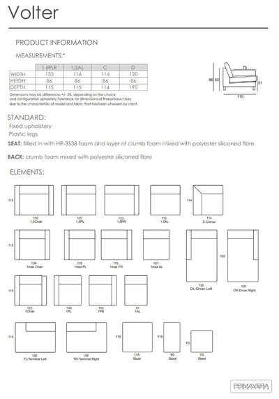 Primavera Ecksofa Volter – Ansicht 3