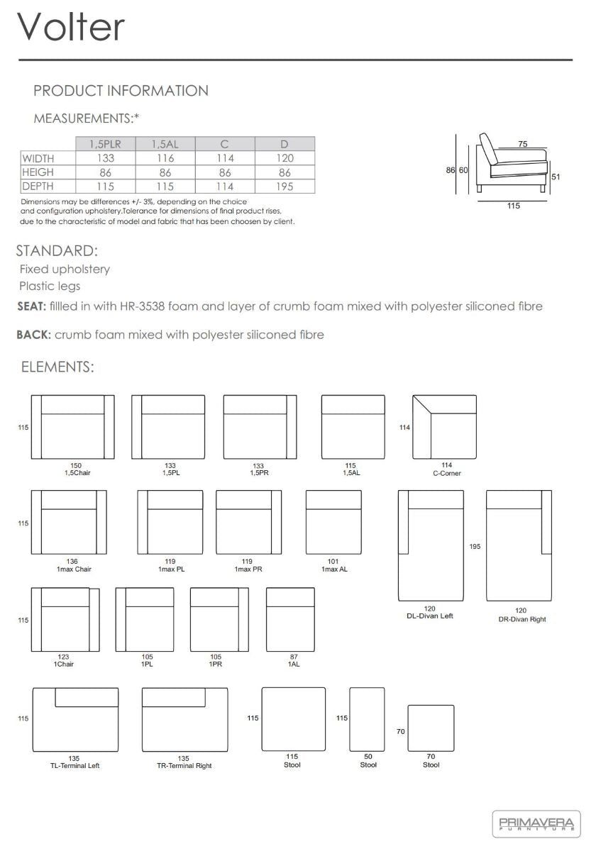 Primavera Ecksofa Volter – Ansicht 3