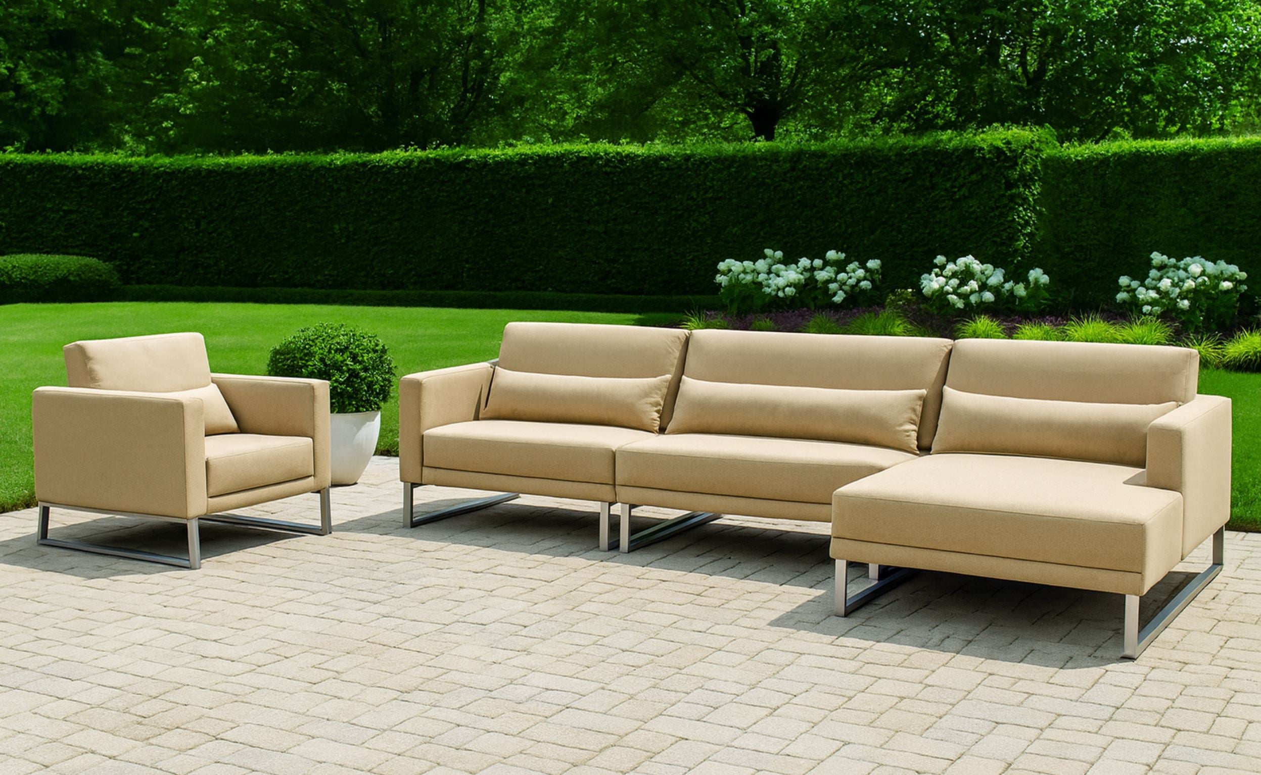Outdoor Ecksofa Lounge Sierra von Primavera