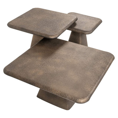 Richmond Interiors Couchtisch Sets Black Gold Mamor